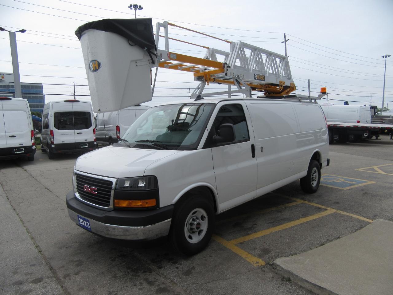 2024 GMC Savana 3500 EXTENDED WITH NEW RH38D LADDER BUCKET SYSTEM Photo
