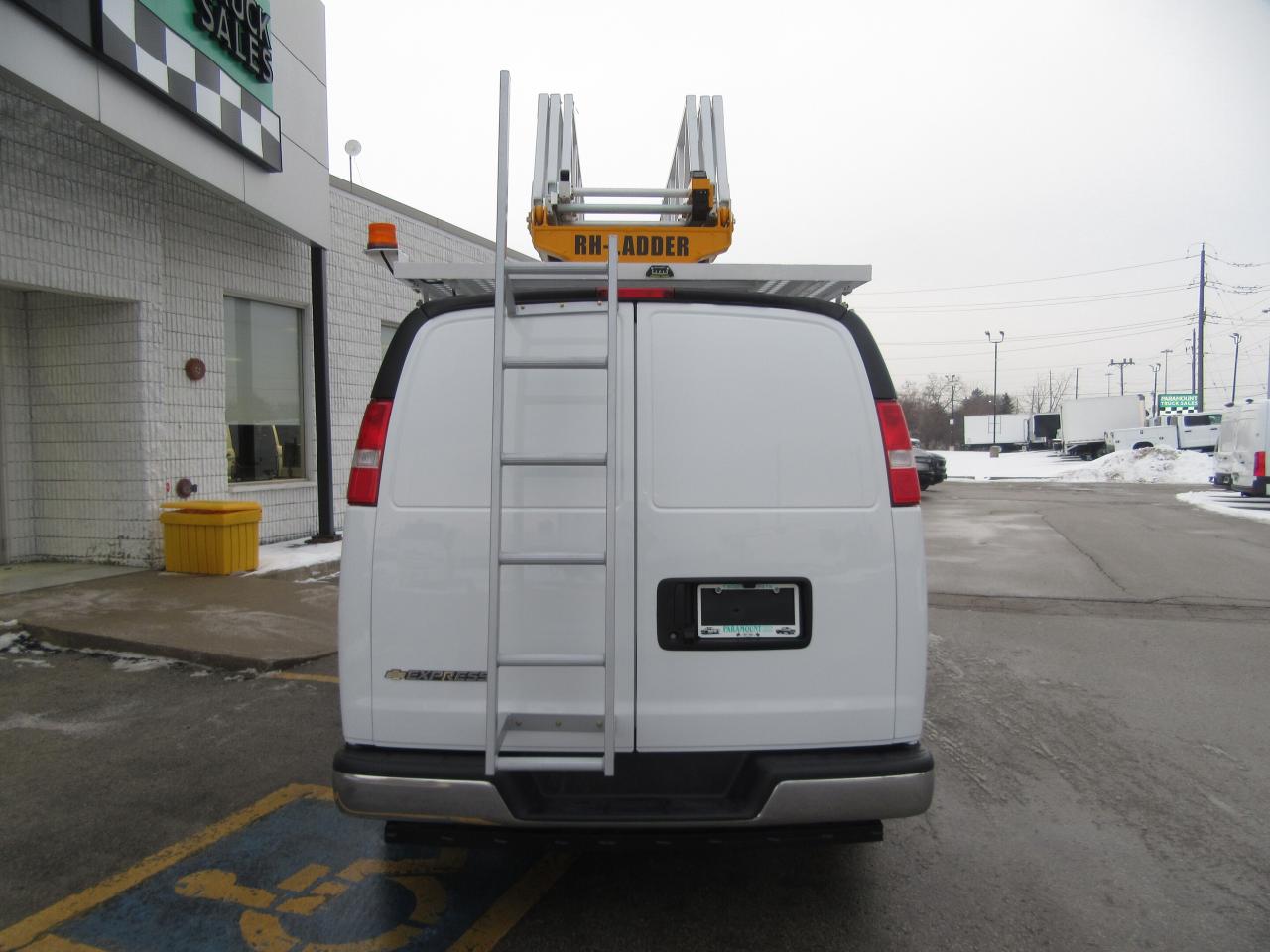 2024 Chevrolet Express 3500 EXTENDED WITH NEW RH38D LADDER BUCKET SYSTEM Photo