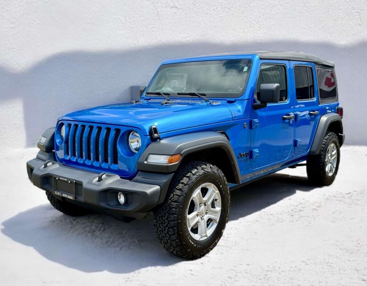 2022 Jeep Wrangler Unlimited Sport S 4x4 MANUAL 6 SPEED ~ CERTIFIED! Photo0