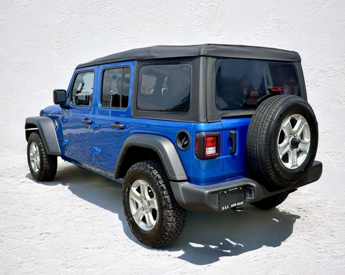 2022 Jeep Wrangler Unlimited Sport S 4x4 MANUAL 6 SPEED ~ CERTIFIED! Photo3