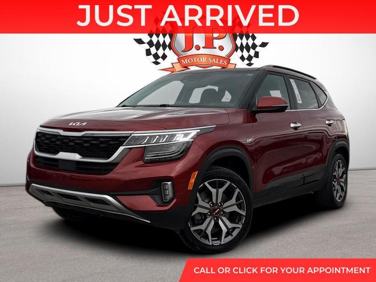 2022 Kia Seltos SX Turbo w/Black Interior BACKUP CAM   BLUETOOTH Photo0