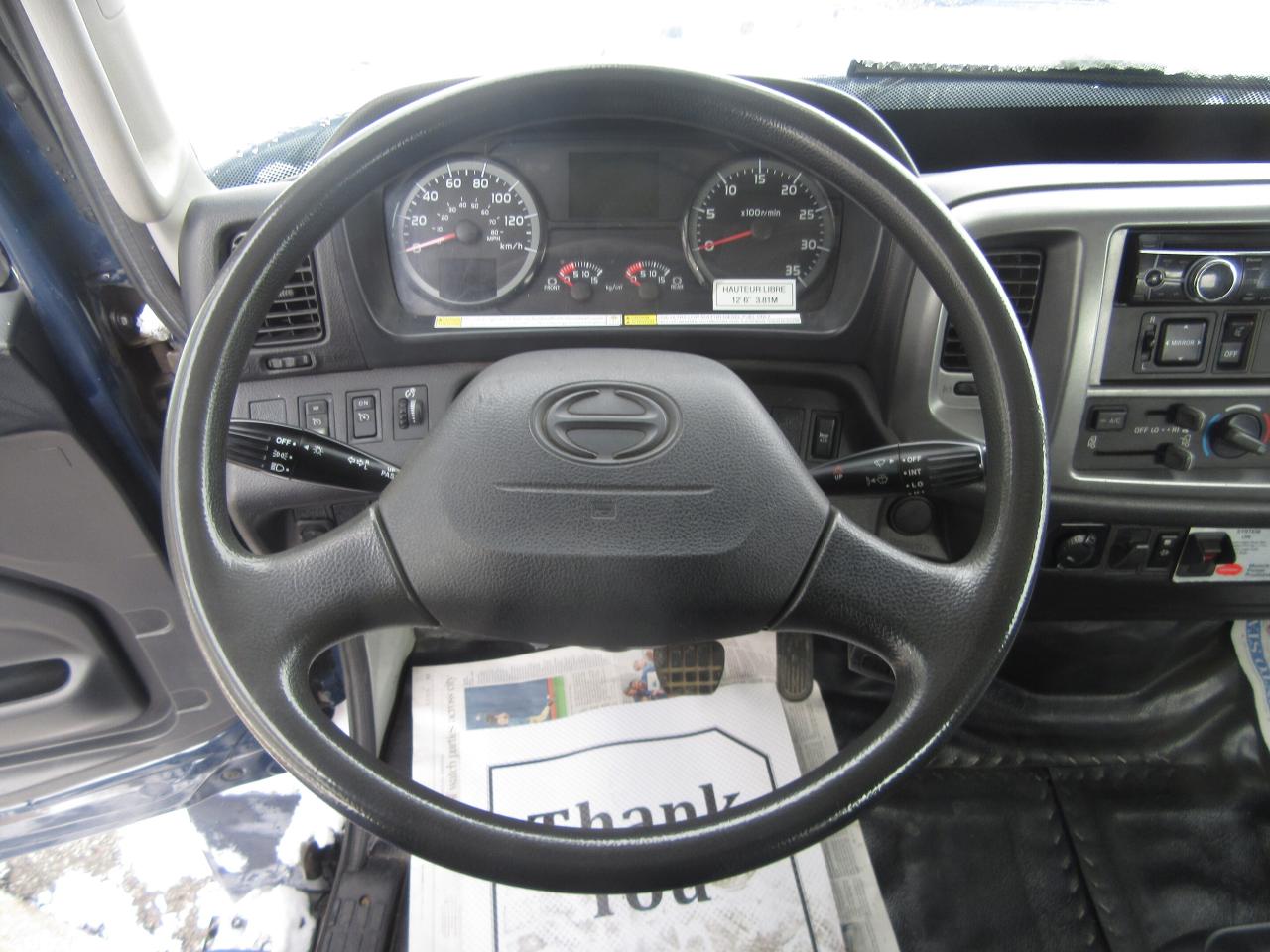 2016 Hino 338 TEREX HI-RANGER TL45 BUCKET TRUCK Photo