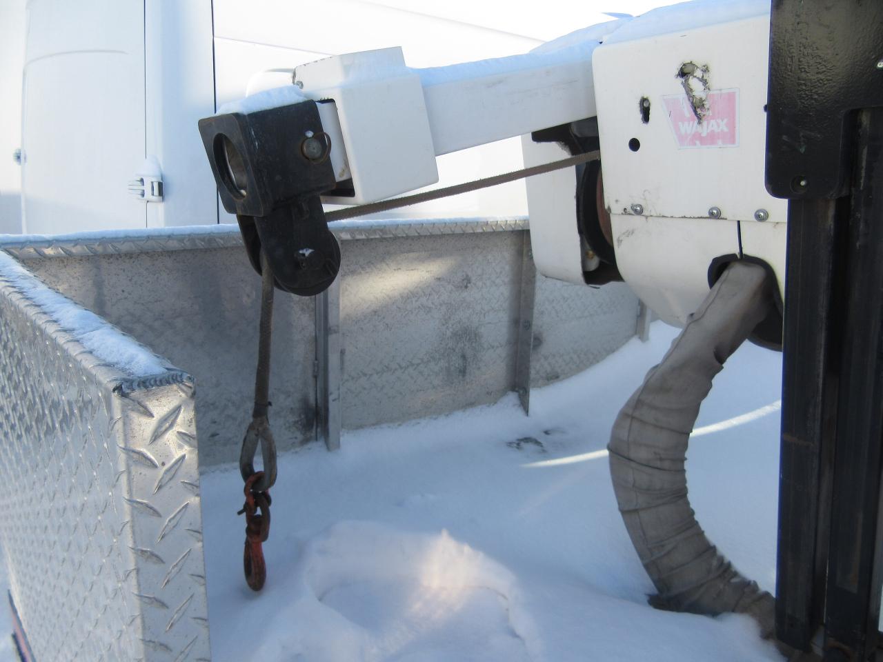 2016 Hino 338 TEREX HI-RANGER TL45 BUCKET TRUCK WITH JIB PACKAGE Photo