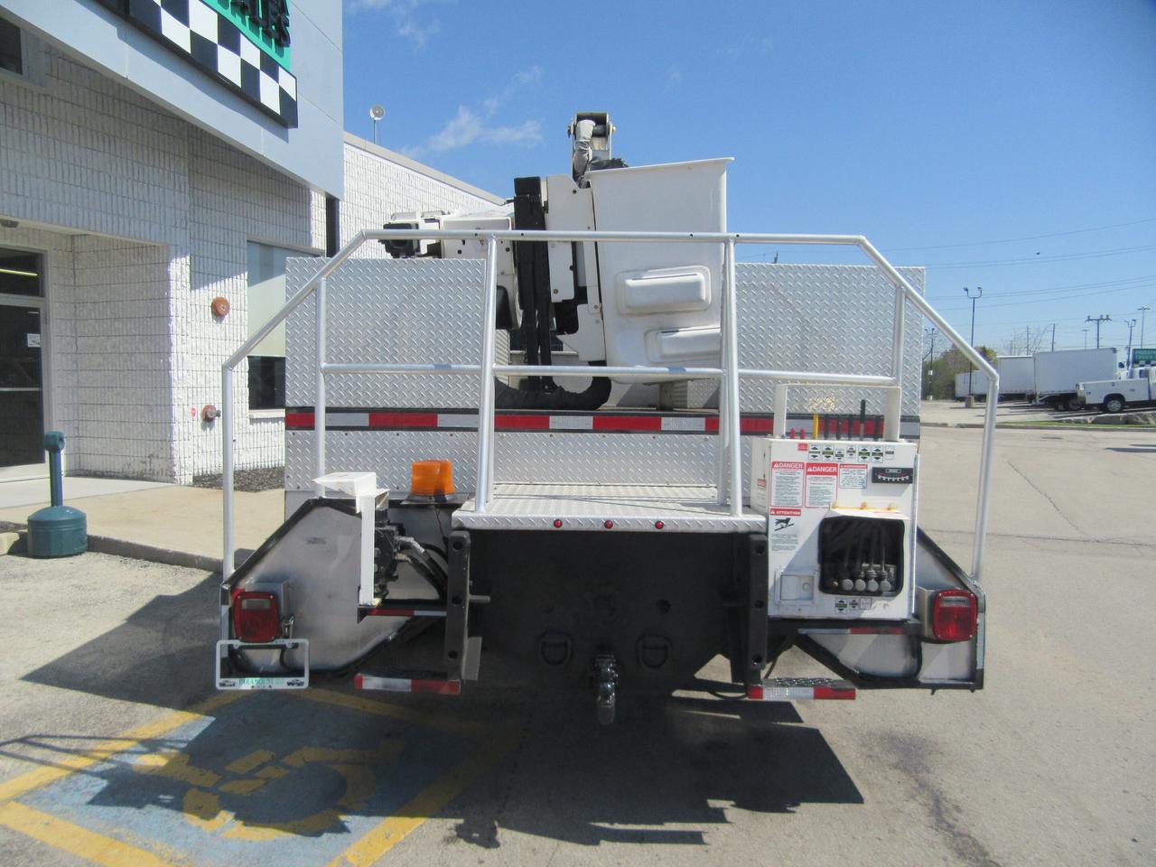 2016 Hino 338 TEREX HI-RANGER TL45 BUCKET TRUCK WITH JIB PACKAGE Photo
