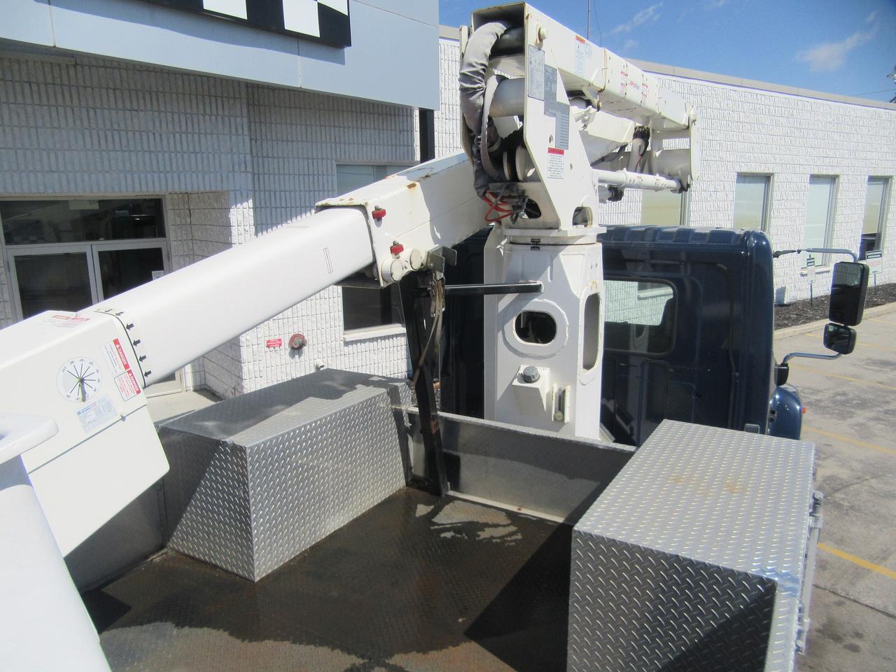 2016 Hino 338 TEREX HI-RANGER TL45 BUCKET TRUCK WITH JIB PACKAGE Photo