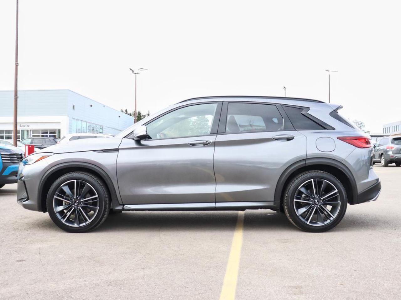 2025 Infiniti QX50 SPORT  2 TONE BLACK AND RED LEATHER! Photo