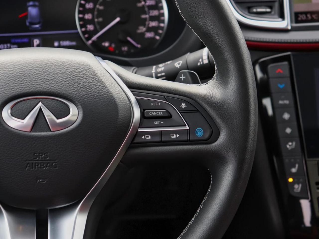 2025 Infiniti QX50 SPORT  2 TONE BLACK AND RED LEATHER! Photo