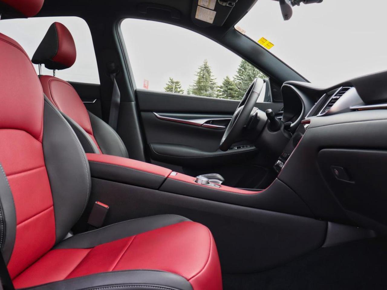 2025 Infiniti QX50 SPORT  2 TONE BLACK AND RED LEATHER! Photo