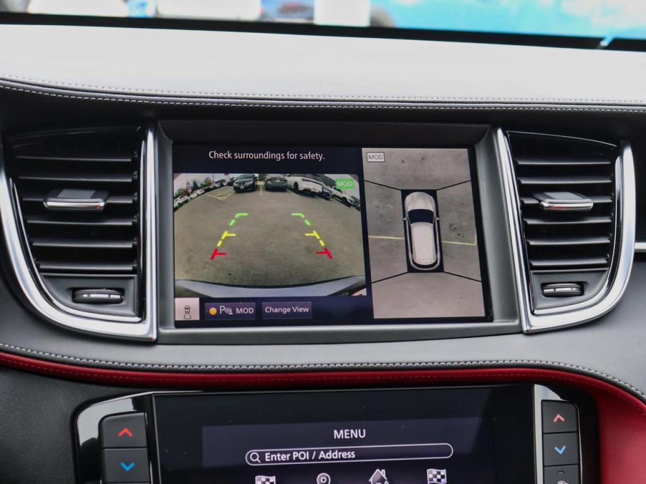 2025 Infiniti QX50 SPORT  2 TONE BLACK AND RED LEATHER! Photo