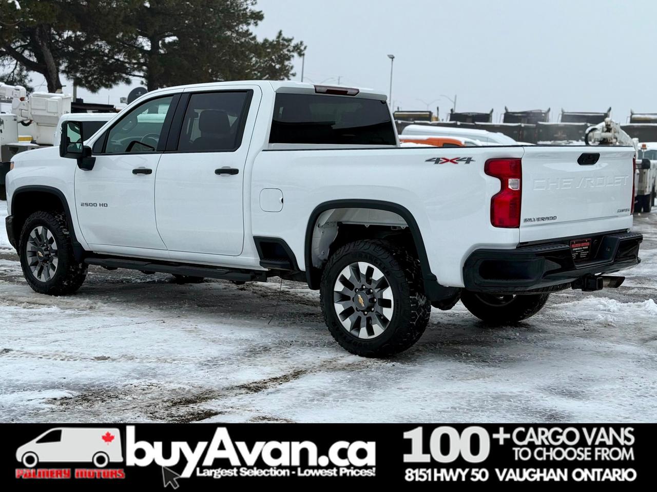 2022 Chevrolet Silverado 2500 Custom 4x4 Crew Cab   Clean Carfax   Certified Photo