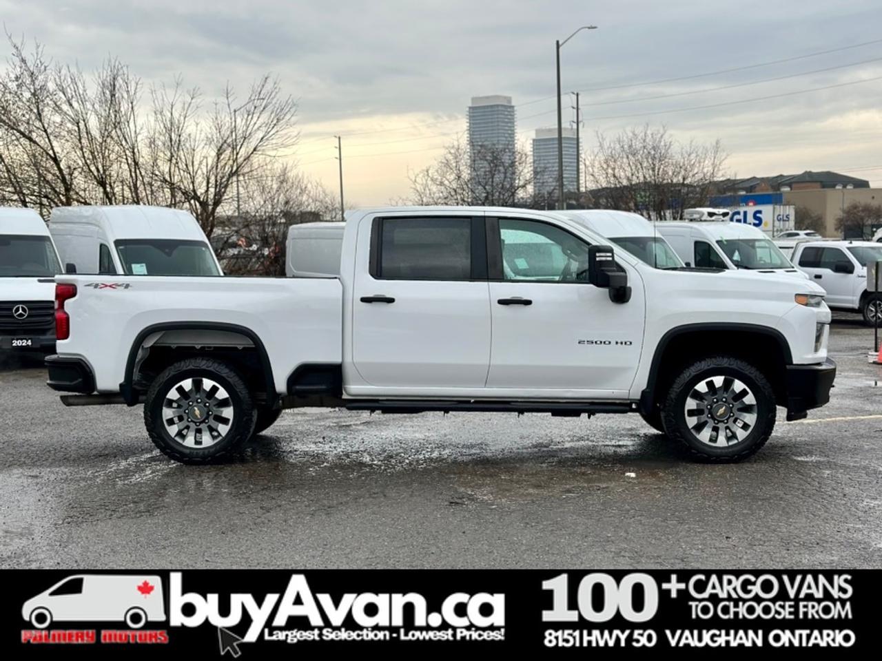 2022 Chevrolet Silverado 2500 Custom 4x4 Crew Cab   Clean Carfax   Certified Photo