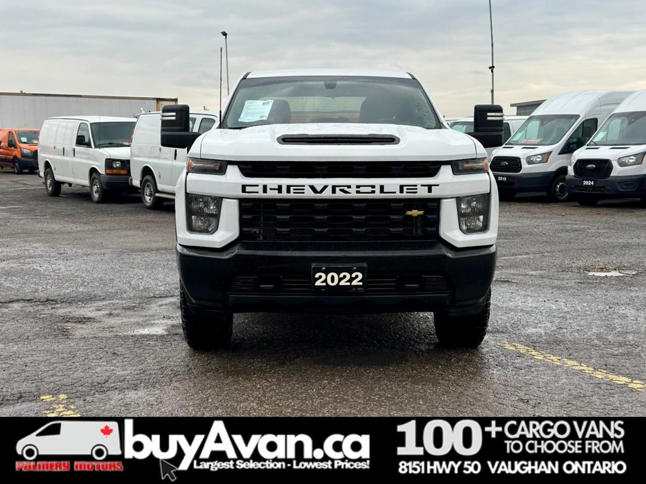 2022 Chevrolet Silverado 2500 Custom 4x4 Crew Cab   Clean Carfax   Certified Photo