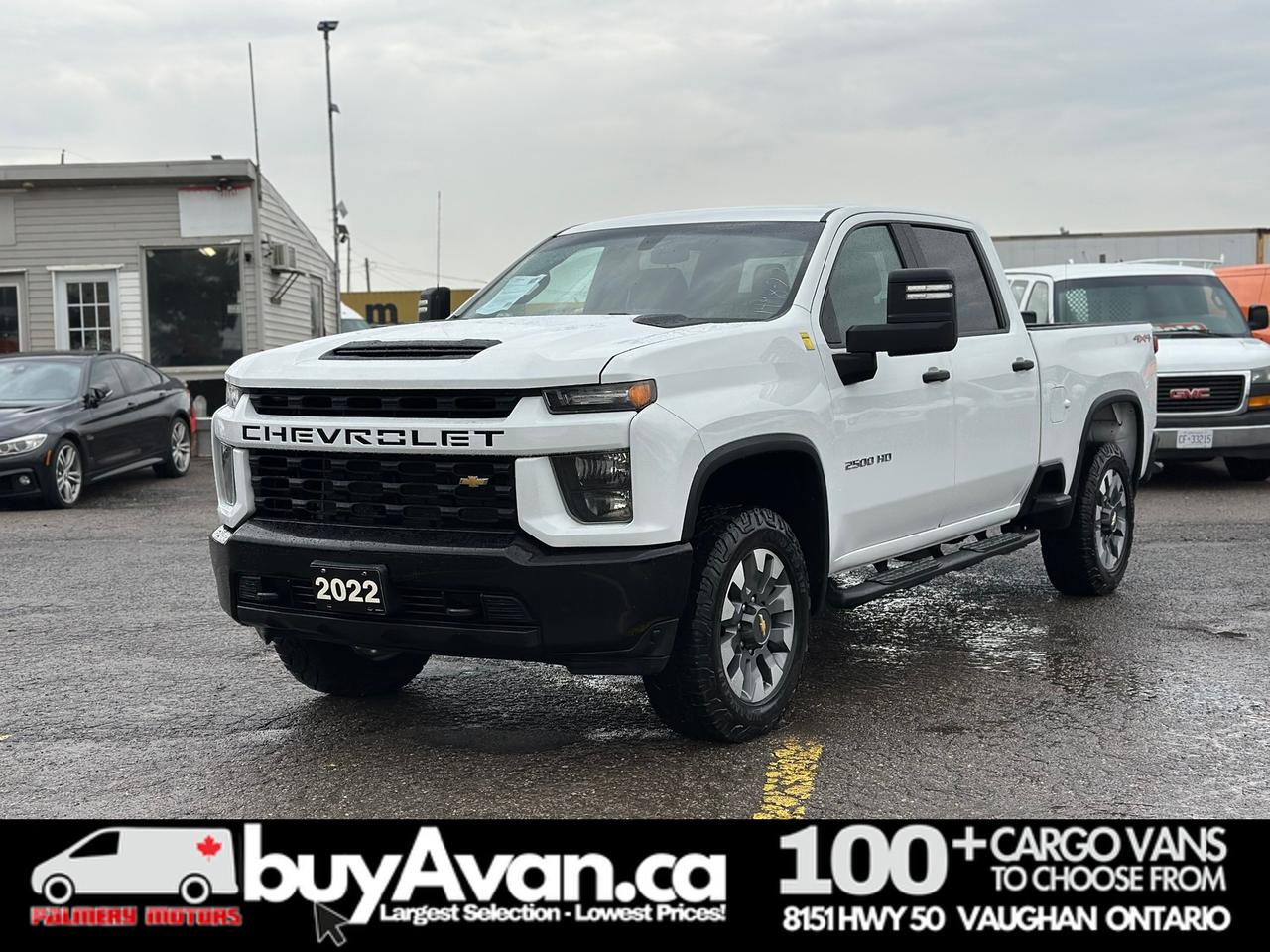 2022 Chevrolet Silverado 2500 Custom 4x4 Crew Cab   Clean Carfax   Certified Photo4