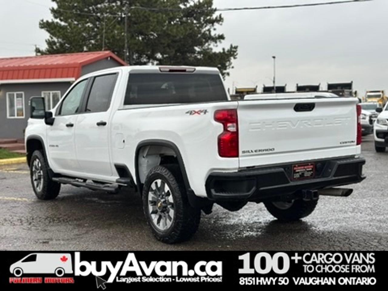 2022 Chevrolet Silverado 2500 Custom 4x4 Crew Cab   Clean Carfax   Certified Photo