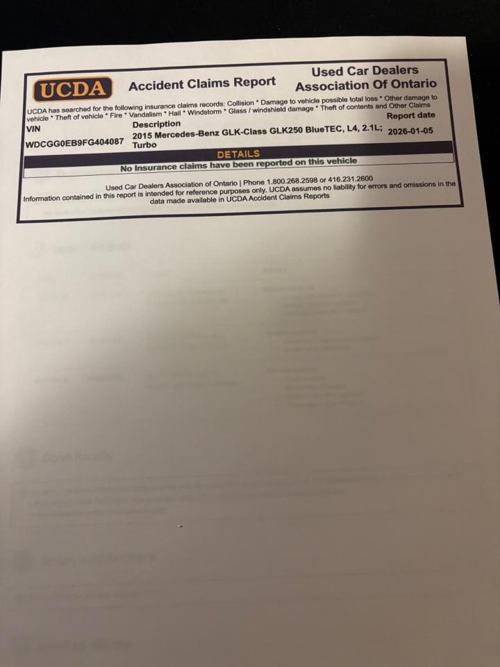 2015 Mercedes-Benz GLK-Class 4MATIC 4DR GLK 250 BLUETEC Photo