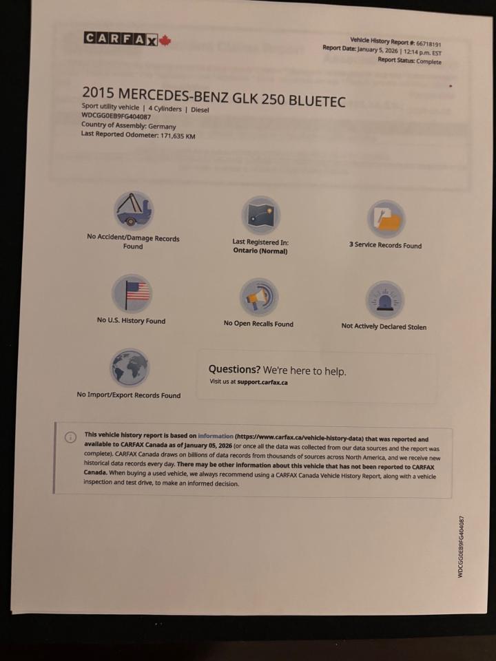 2015 Mercedes-Benz GLK-Class 4MATIC 4DR GLK 250 BLUETEC Photo