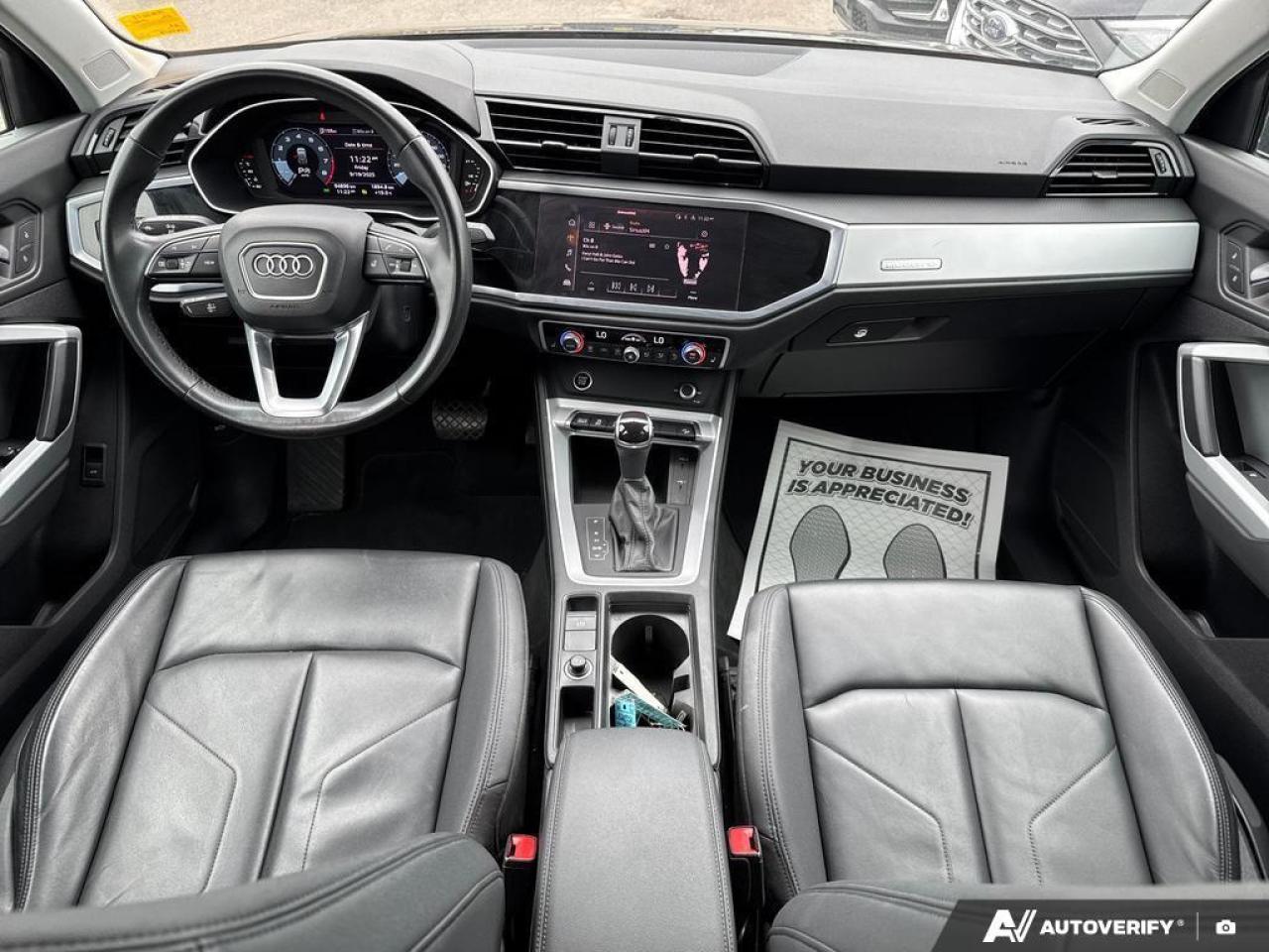 2022 Audi Q3 45 Komfort BACKUP CAM   BLUETOOTH   HTD LTHR SEATS Photo