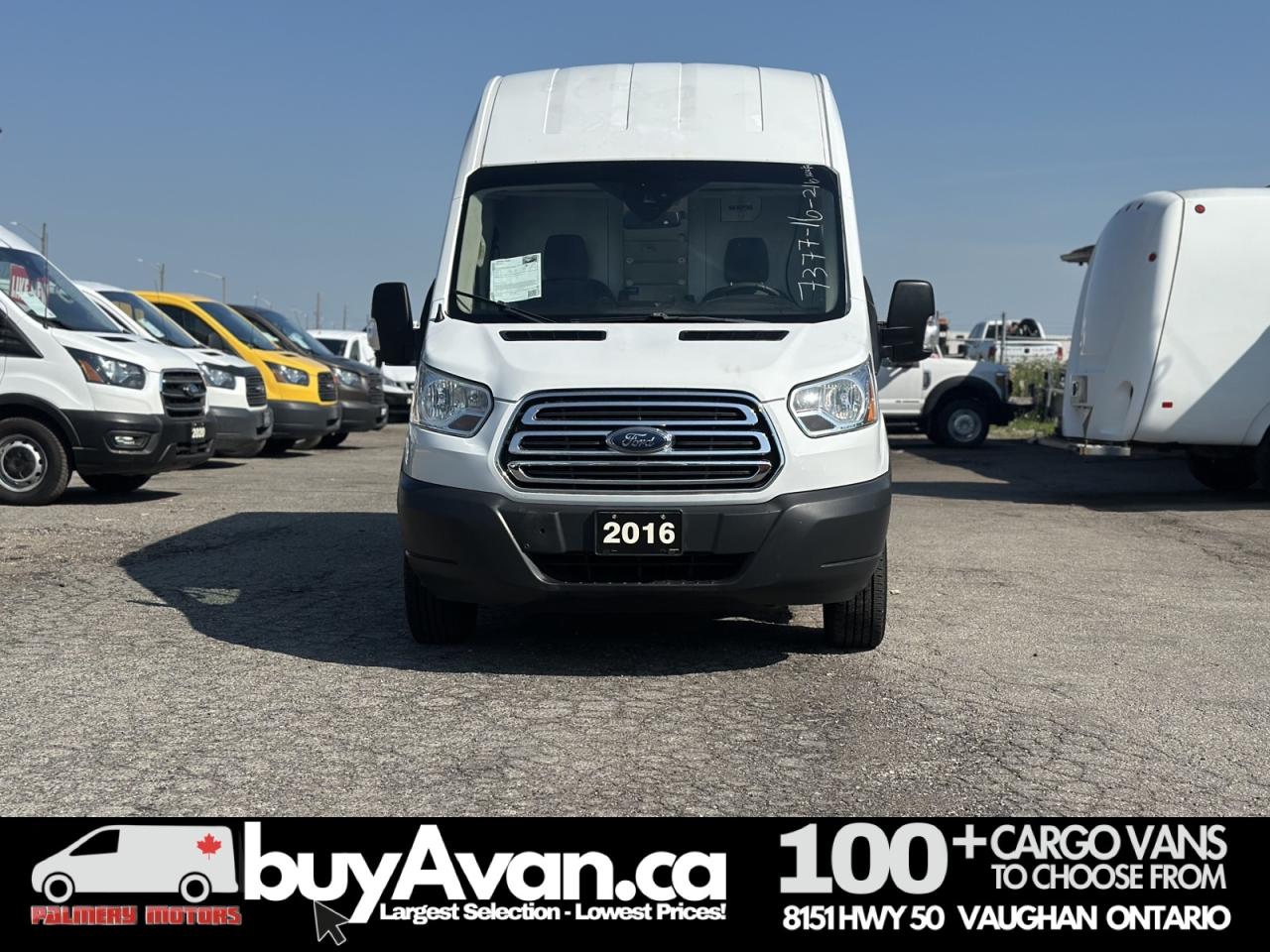 2016 Ford Transit Cargo Van T-350 148" High Roof  Shelves + Divider Photo