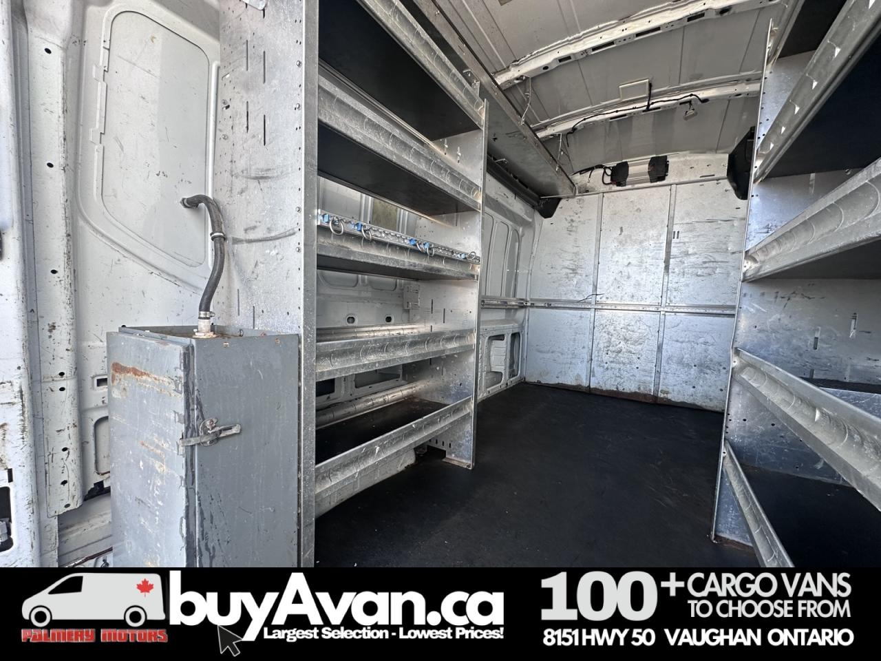 2016 Ford Transit Cargo Van T-350 148" High Roof  Shelves + Divider Photo