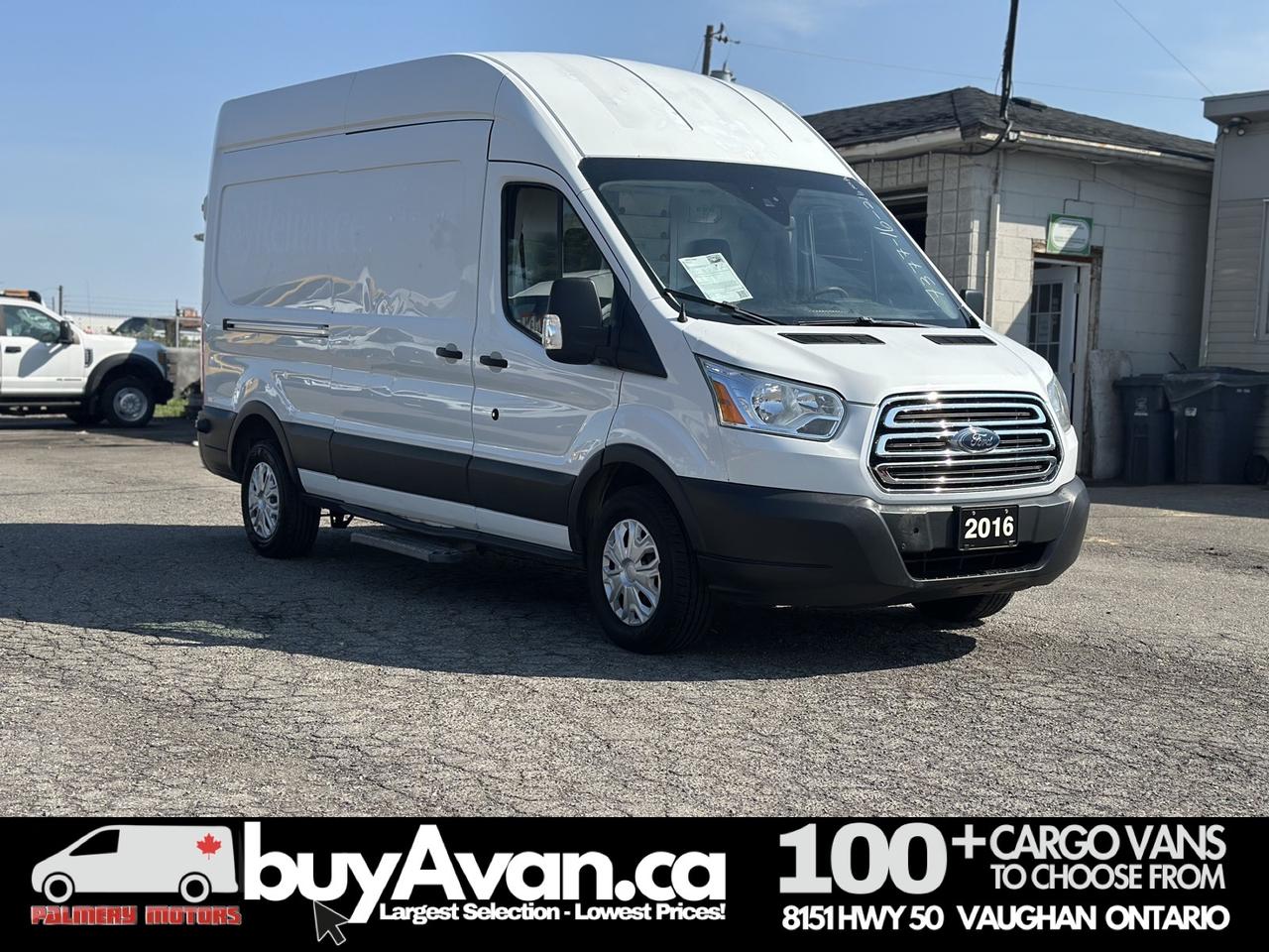 2016 Ford Transit Cargo Van T-350 148" High Roof  Shelves + Divider Photo