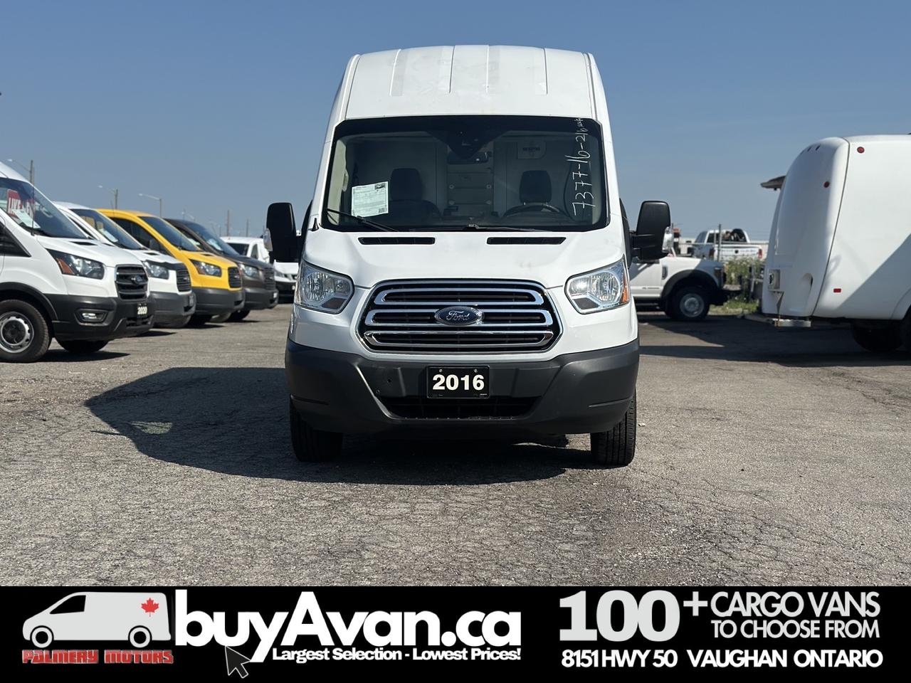 2016 Ford Transit Cargo Van T-350 148" High Roof  Shelves + Divider Photo