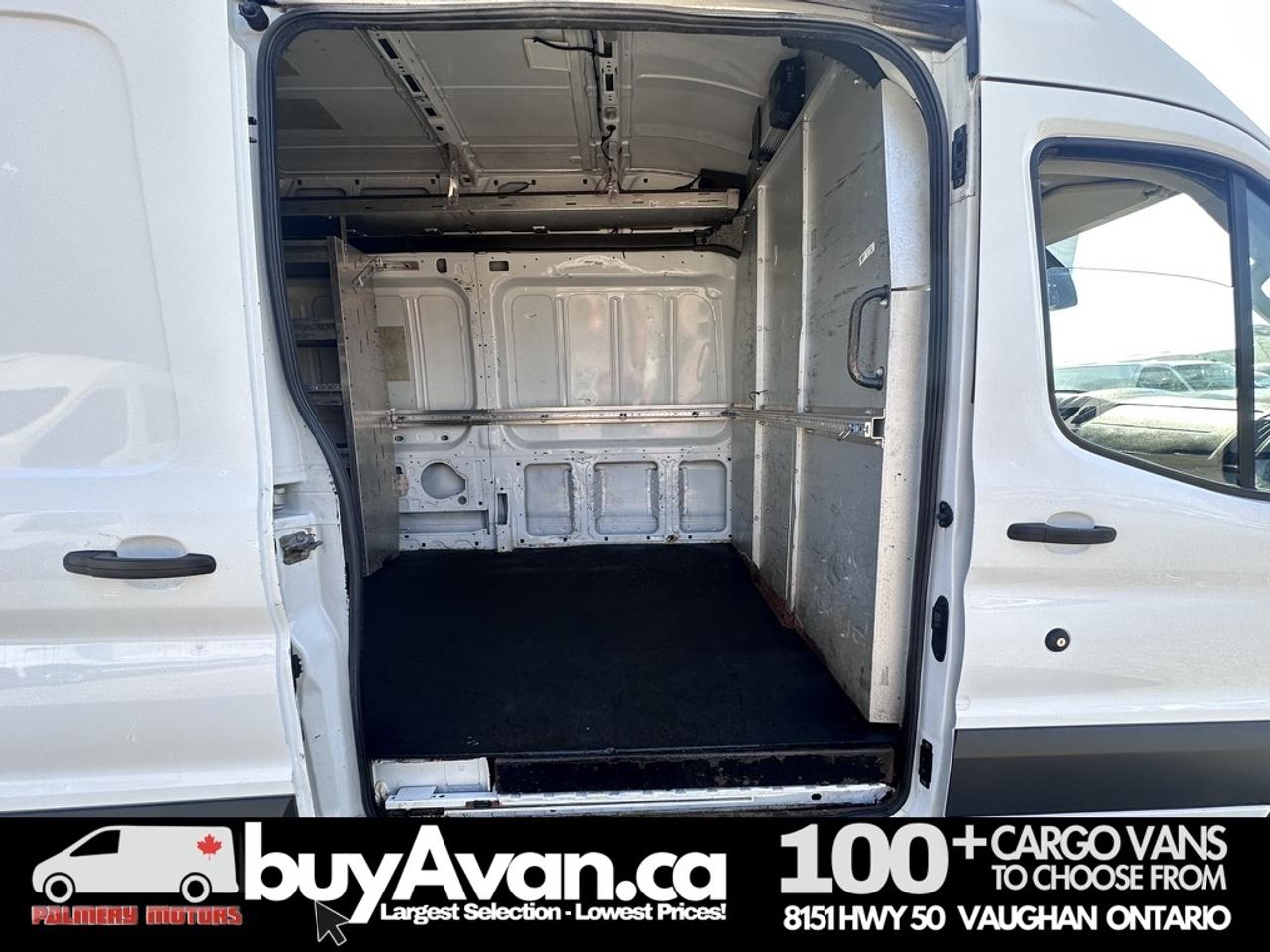 2016 Ford Transit Cargo Van T-350 148" High Roof  Shelves + Divider Photo