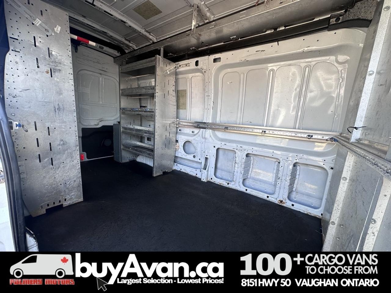 2016 Ford Transit Cargo Van T-350 148" High Roof  Shelves + Divider Photo