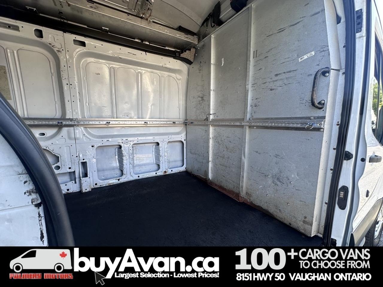 2016 Ford Transit Cargo Van T-350 148" High Roof  Shelves + Divider Photo