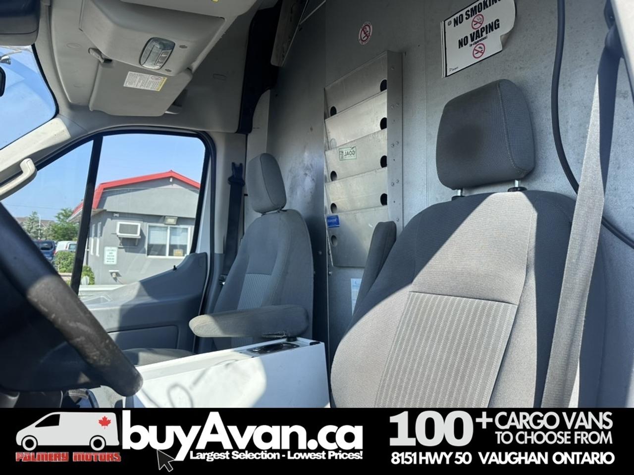 2016 Ford Transit Cargo Van T-350 148" High Roof  Shelves + Divider Photo