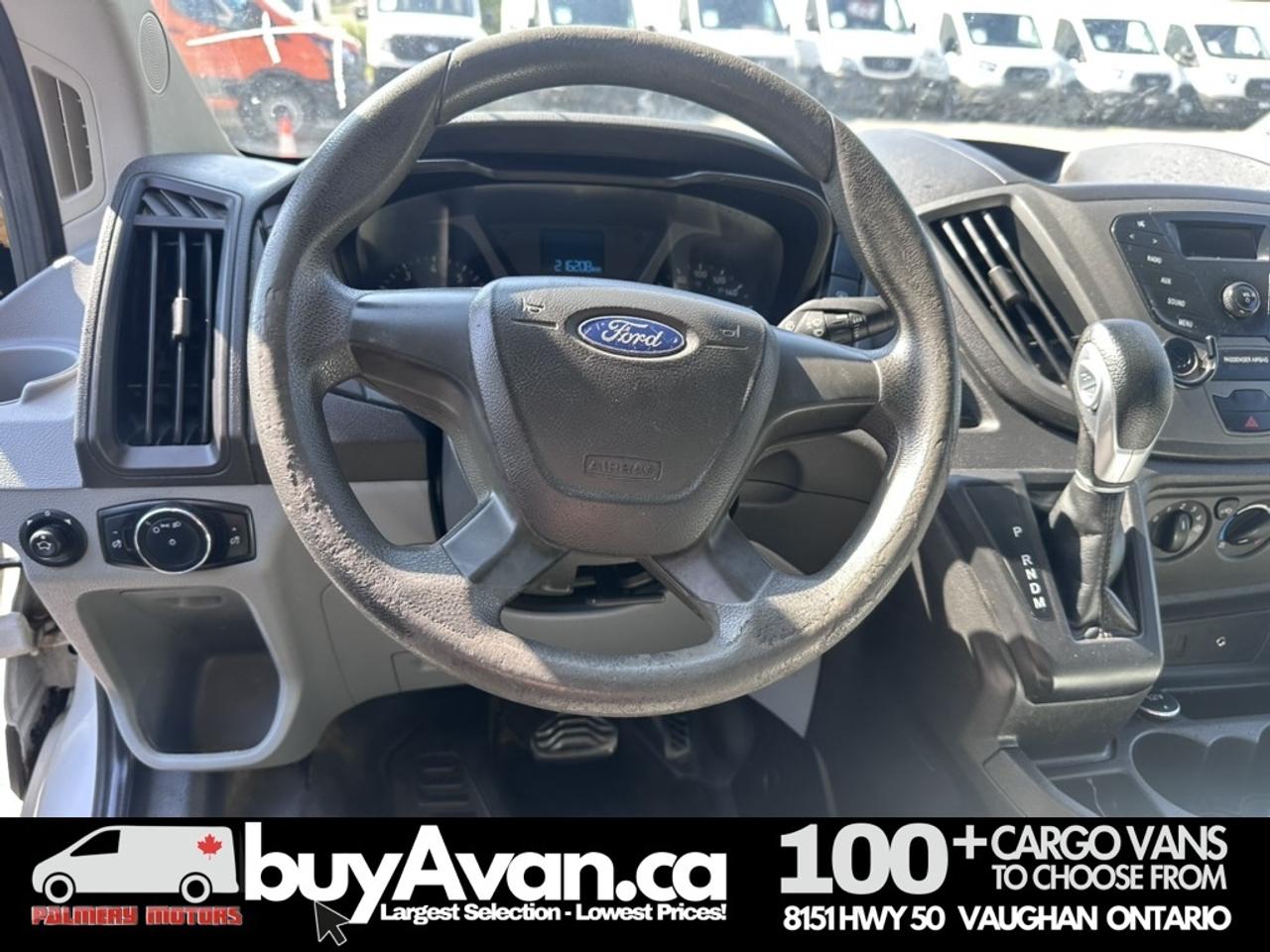 2016 Ford Transit Cargo Van T-350 148" High Roof  Shelves + Divider Photo