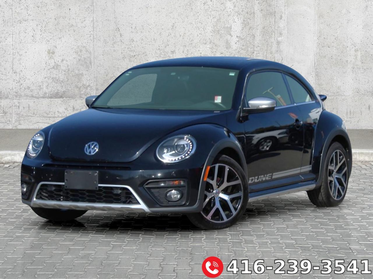 2018 Volkswagen Beetle Dune Auto  Sunroof SiriusXM Nav HtdSeats Photo0