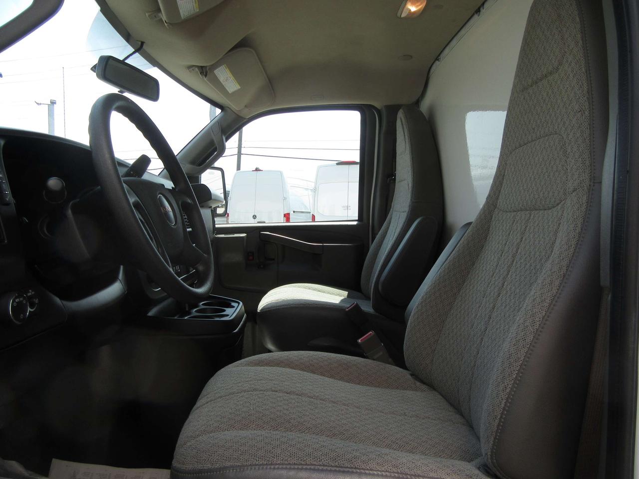 2024 Chevrolet 3500 GAS 14 FT CUBE VAN WITH CUSTOM HIGH BOX & RAMP Photo