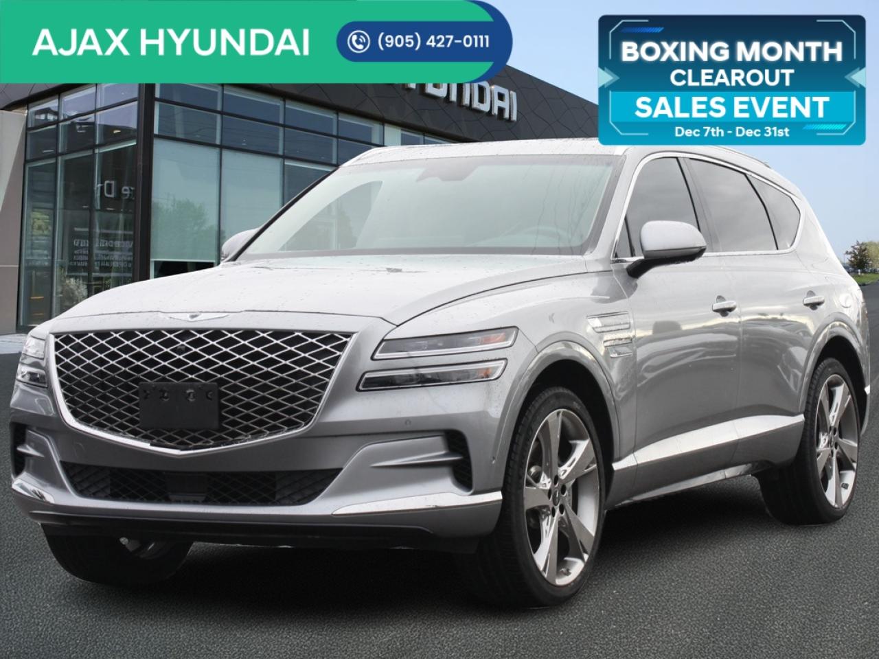 2024 Genesis GV80 Prestige 3.5T AWD / Vent Seats / 21” Alloys / Bose Photo0