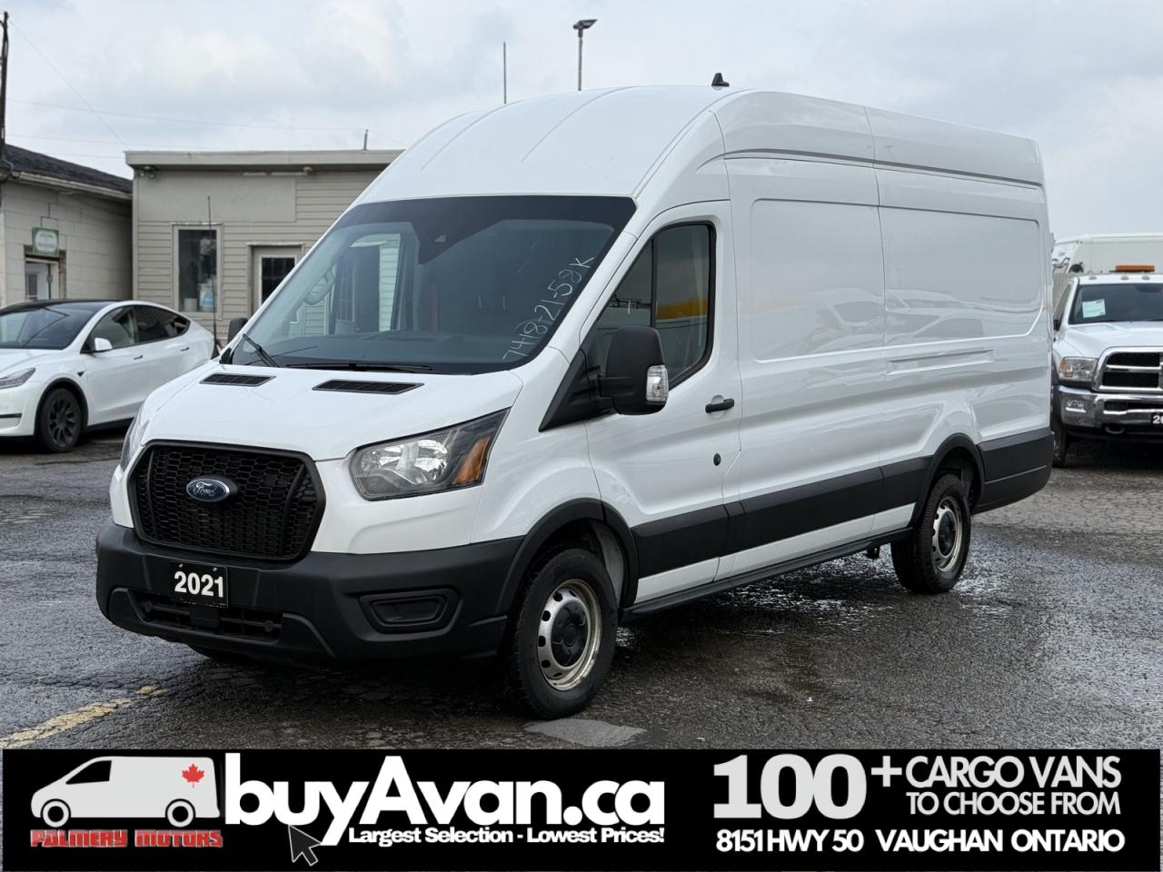 2021 Ford Transit Cargo Van T-250 148" EL Extended High Roof Photo4