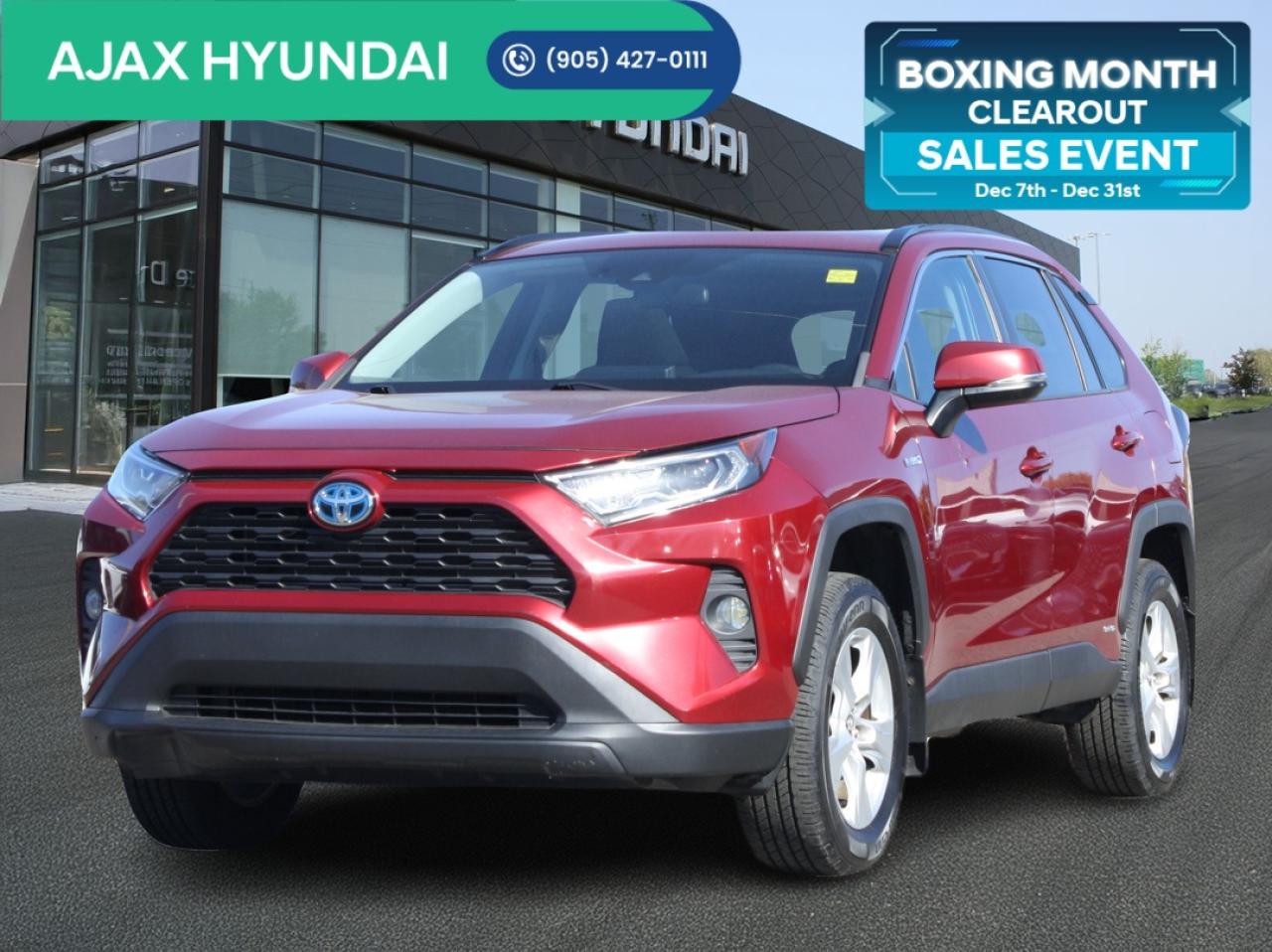 2020 Toyota RAV4 Hybrid Hybrid XLE AWD / Heated Seats / Sunroof / Navigati Photo0