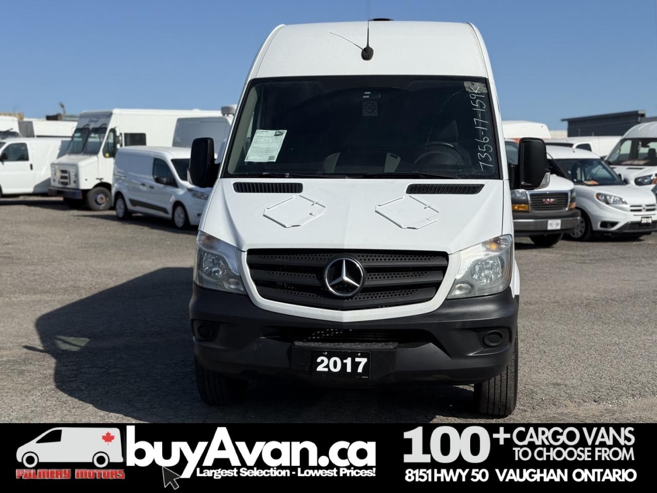 2017 Mercedes-Benz Sprinter Passenger Van 2500 170" High Roof Divider + Shelves Photo