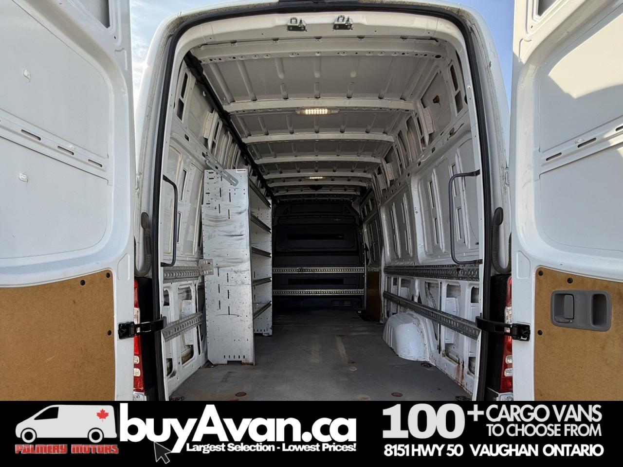 2017 Mercedes-Benz Sprinter Passenger Van 2500 170" High Roof Divider + Shelves Photo