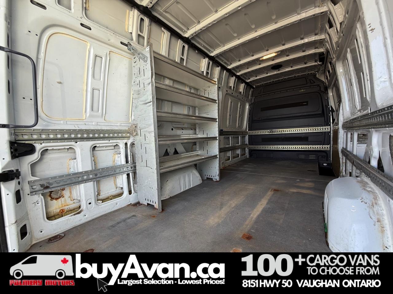 2017 Mercedes-Benz Sprinter Passenger Van 2500 170" High Roof Divider + Shelves Photo