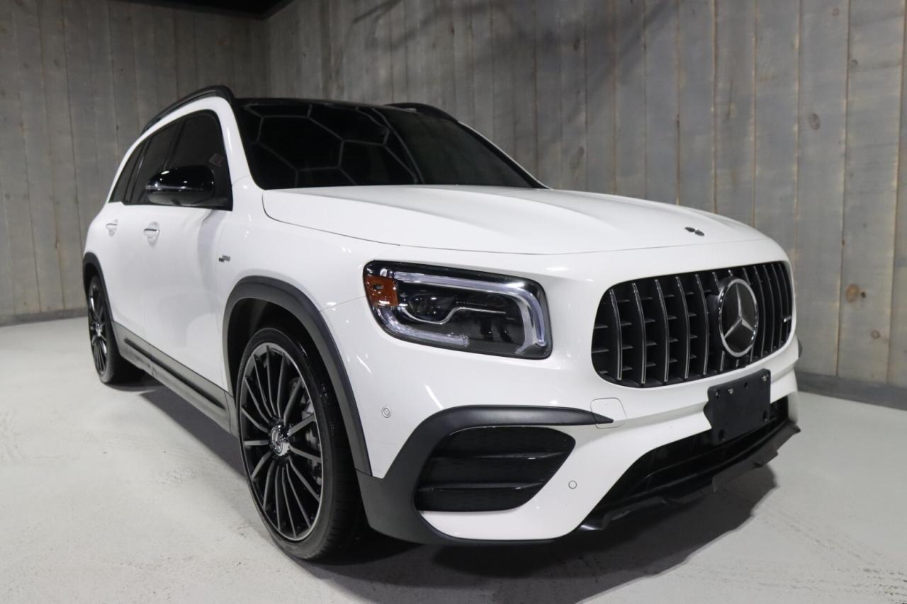 Used 2022 Mercedes-Benz GLB 35 AMG 4MATIC 21 RIMS NIGHT PACKAGE RED LEATHER for sale in Concord, ON