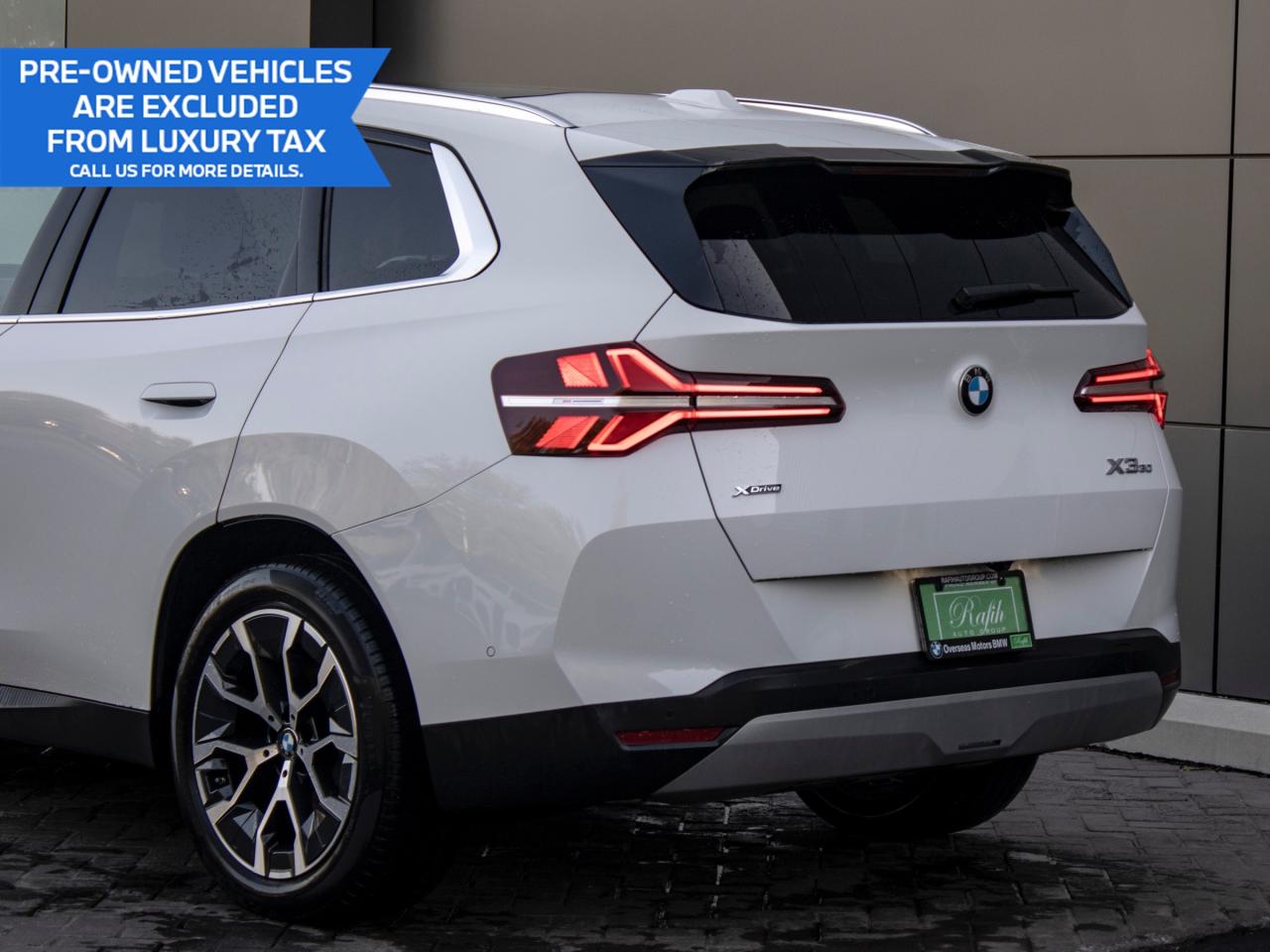 2025 BMW X3 FMR EXEC DEMO-NEW BODY STYLE-XXL INFO SCREEN Photo4