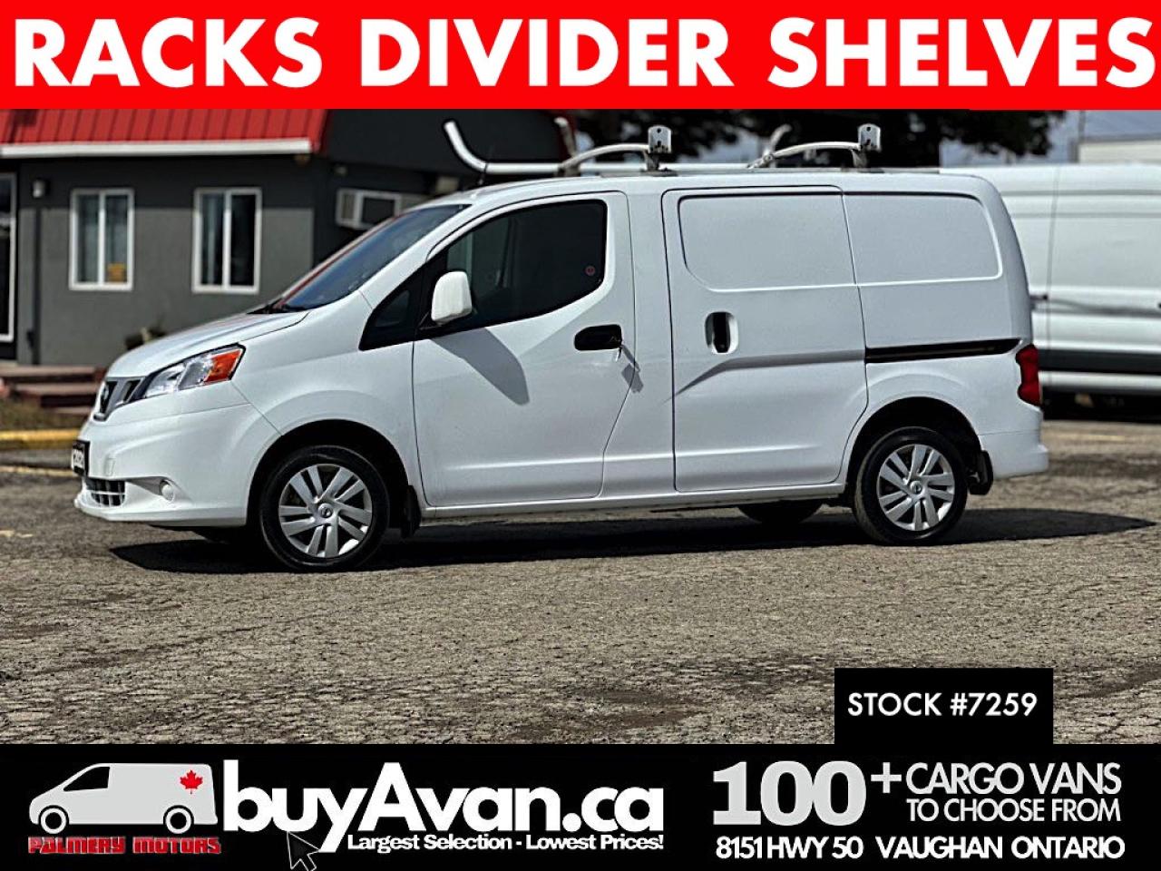 2021 Nissan NV200 Compact Cargo Racks Divider Shelves Photo