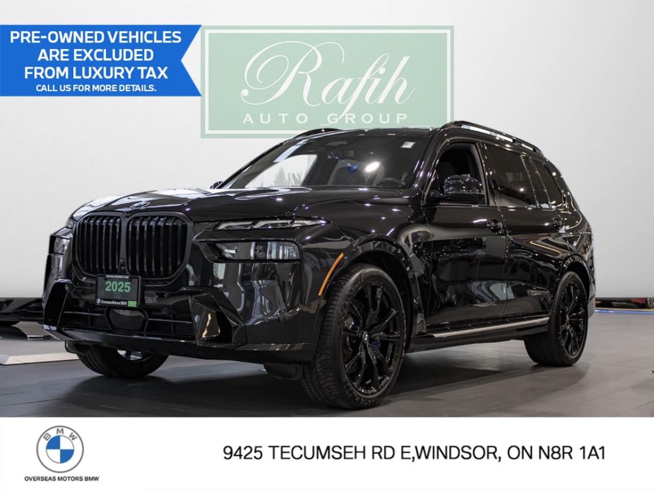 2025 BMW X7 UPGRADED PACKAGES-3RD ROW SEATS-LOW KMS Photo0