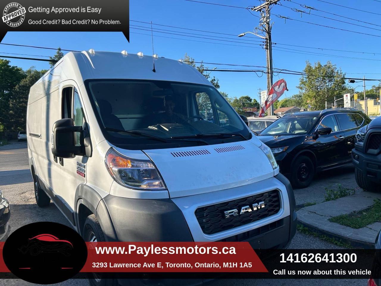 2018 RAM ProMaster Cargo Van 2500 High Roof 159 WB Photo