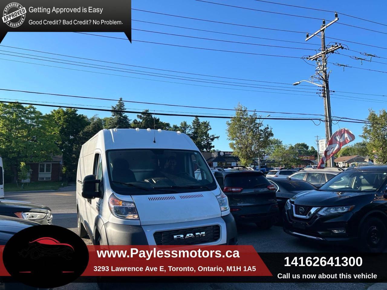 2018 RAM ProMaster Cargo Van 2500 High Roof 159 WB Photo2