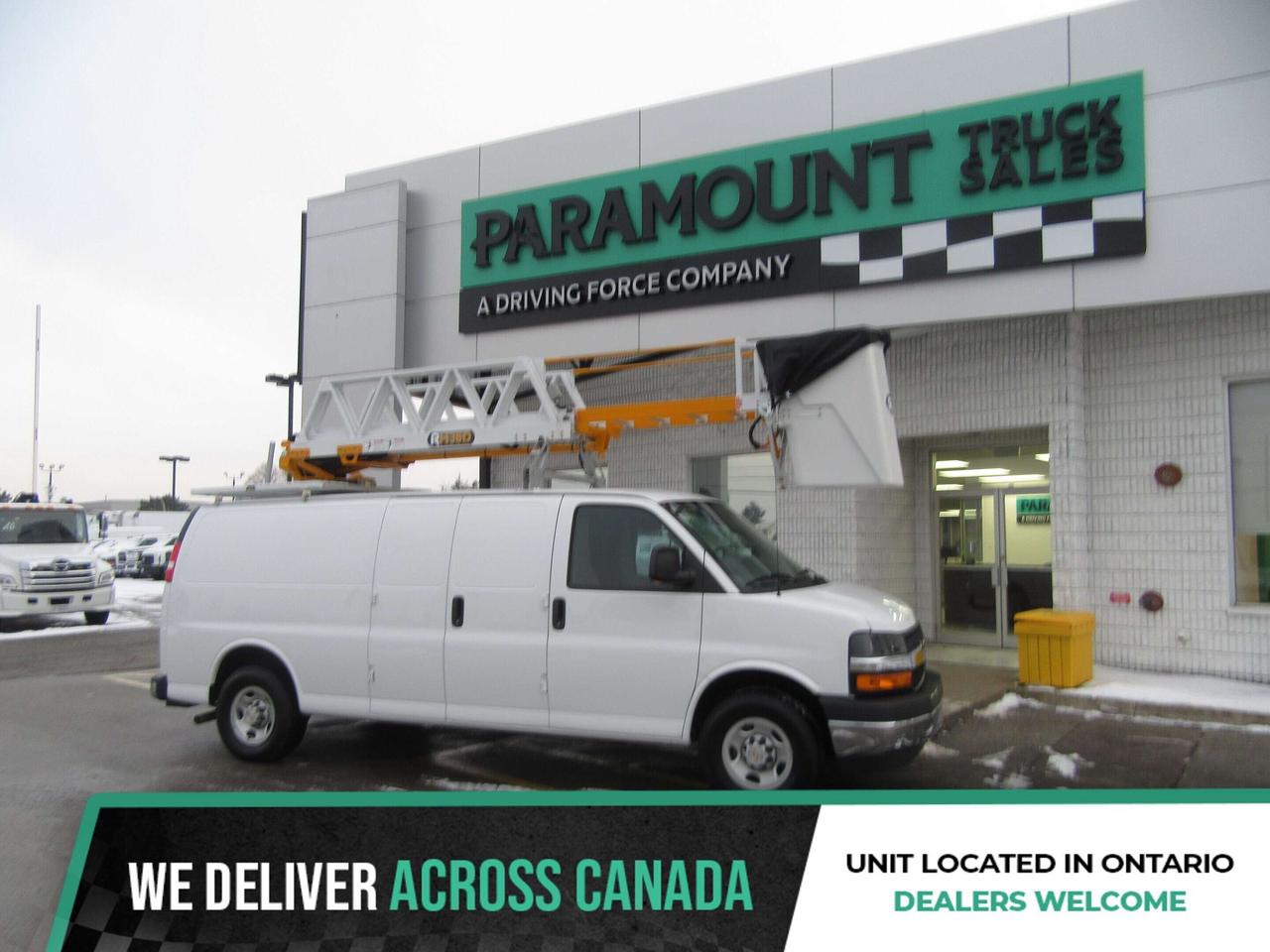 2026 Chevrolet 3500 EXTENDED WITH NEW RH38D LADDER BUCKET SYSTEM Photo