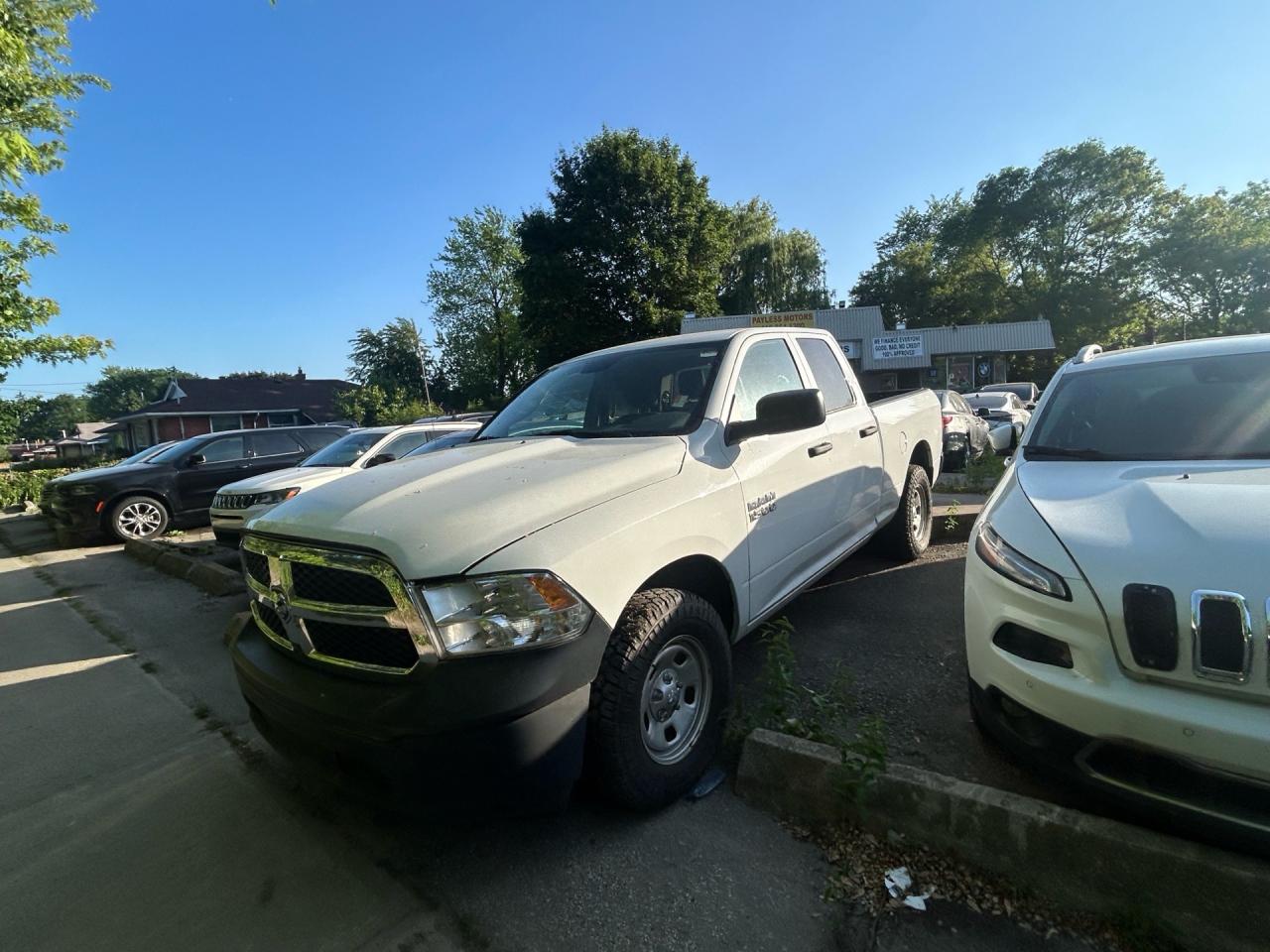 2018 RAM 1500 Tradesman 4x4 Quad Cab 6'4 Box Photo0