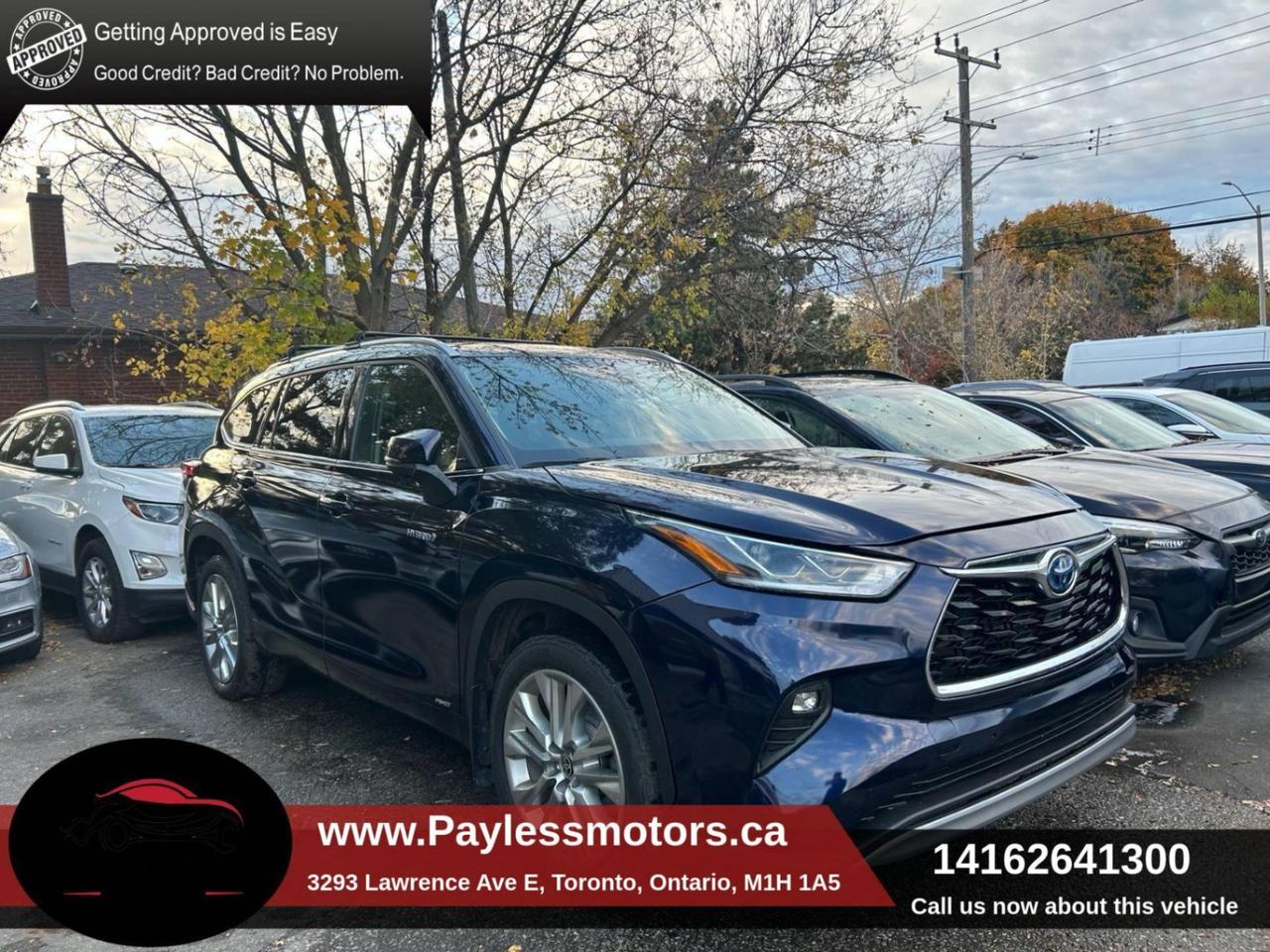 2021 Toyota Highlander HYBRID Limited AWD Photo2