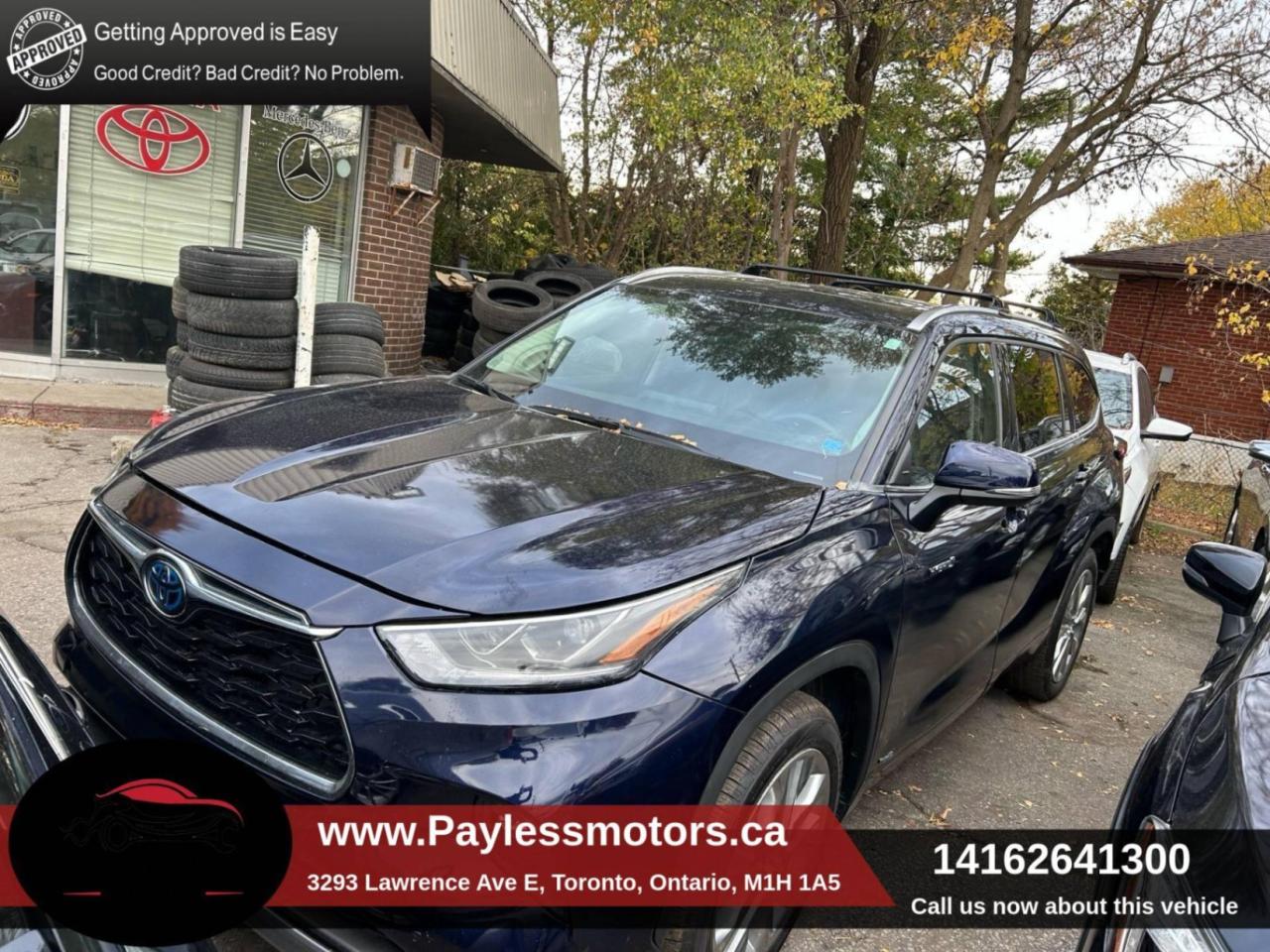 2021 Toyota Highlander HYBRID Limited AWD Photo3