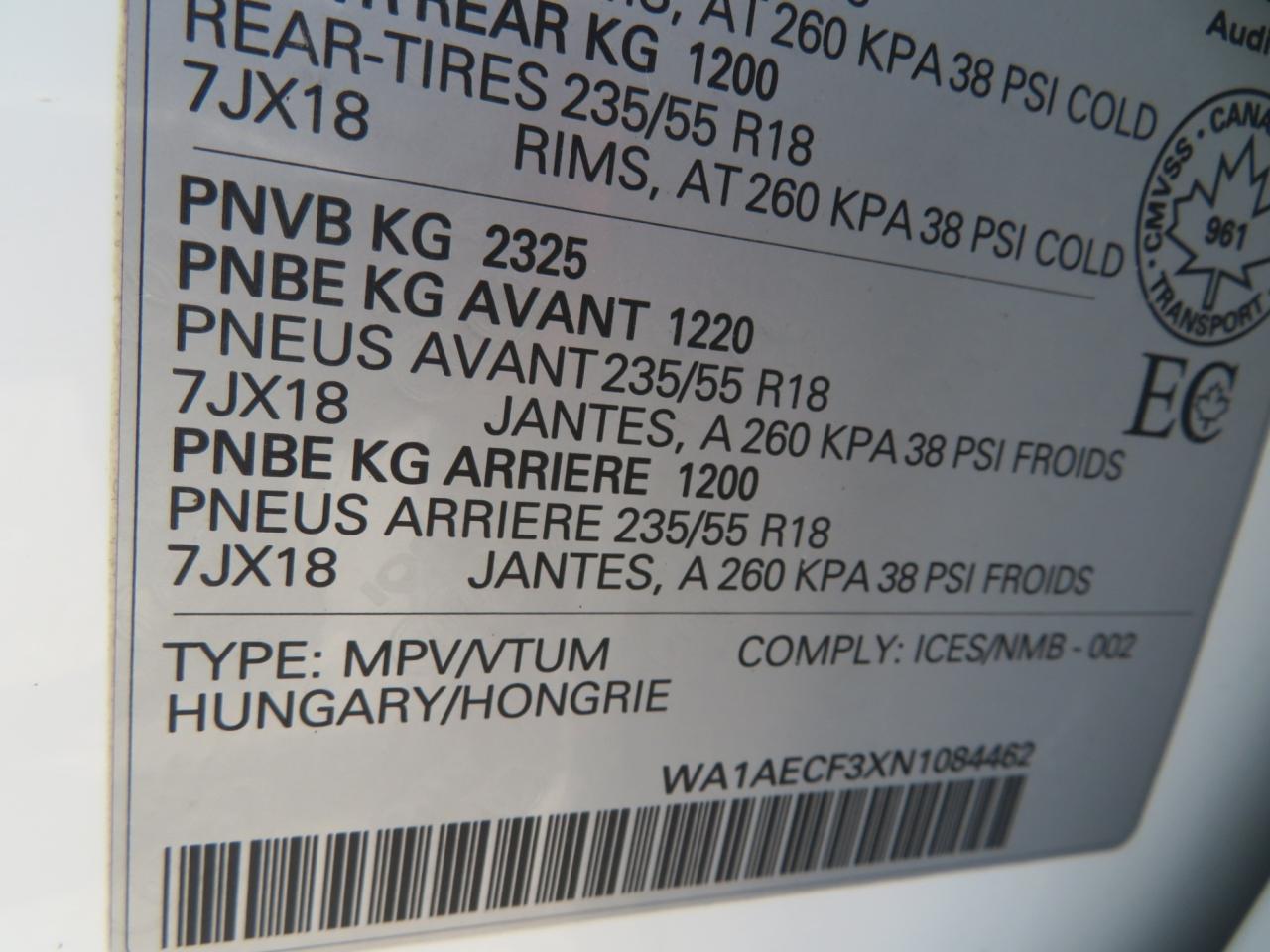 2022 Audi Q3 Komfort 45 TFSI quattro Photo