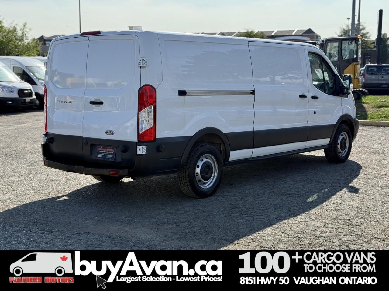 2017 Ford Transit Cargo Van Cargo 148" Low Roof Shelves + Divider Photo